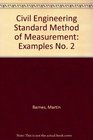 Civil Engineering Standard Method of Measurement Examples No 2