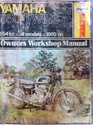 Yamaha 650 Twin Owners Workshop Manual