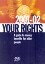 Your Rights 20012002 A Guide to Money Benefits for Older People