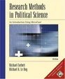 Research Methods in Political Science An Introduction Using MicroCase