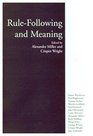 RuleFollowing and Meaning