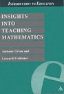 Insights into Teaching Maths