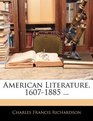 American Literature 16071885