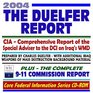2004 The Duelfer Report CIA Comprehensive Report of the Special Adviser to the Director of Central Intelligence on Iraqs WMD Weapons of Mass DestructionPrepared by Charles Duelfer with Additional Iraq WMD Background Material plus the Complete 911 C