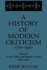French Italian and Spanish Criticism 19001950  Volume 8