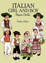 Italian Girl and Boy Paper Dolls in Full Color