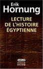 Lecture de l'histoire gyptienne