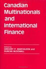 Canadian Multinationals and International Finance