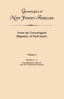 Genealogies of New Jersey Families From the Genealogical Magazine of New