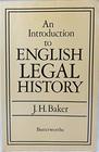 An introduction to English legal history