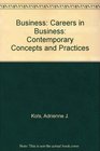 Business Contemporary Concepts and Practices Careers in Business