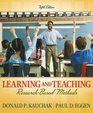 Learning and Teaching ResearchBased Methods