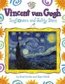 Vincent Van Gogh Sunflowers and Swirly Stars