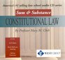 Sum  Substance on Constitutional Law