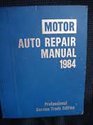Motor Auto Repair Manual 1984