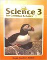 Science for Christian School 3