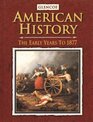 American History The Early Years Student Edition