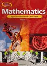 Mathematics Applications and Concepts Course 1 Student Edition