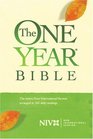 The One Year Bible: New International Version