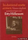 In duizend zoete armen Nieuwe dagboekaantekeningen van Etty Hillesum