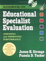 Handbook on Educational Specialist Evaluation Assessing and Improving Performance