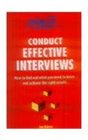 Conduct Effective Interviews