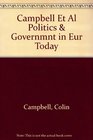 Politics and Government in Europe Today