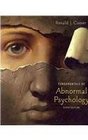 Fundamentals of Abnormal Psychology  Student Workbook