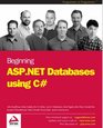 Beginning ASPNET Databases using C
