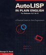 AutoLISP in Plain English Release 10  11 A Practical Guide for NonProgrammers