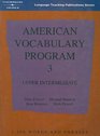 American Vocabulary Program 3 Upper Intermediate