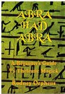 Abrahadabra A Beginner's Guide To Thelemic Magick