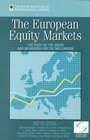 The European Equity Markets The State of the Union and an Agenda for the Millennium
