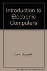 Introduction to Electronic Computers