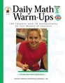 Daily Math WarmUps