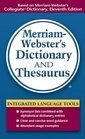 Merriam-webster\'s Dictionary And Thesaurus