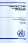 Evaluation of Certain Food Additives and Contaminants FiftyFifth Report of the Joint WHO/FAO Expert Committee on Food Additives