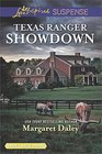 Texas Ranger Showdown (Lone Star Justice, Bk 3) (Love Inspired Suspense, No 670) (Large Print)