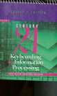 Southwestern Century 21 Keyboarding And Information Processing Book 1 Spiral Teacher Edition 1997 ISBN 0538649410