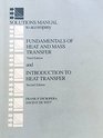 Incropera Solutions Manual to Accompany Fundamentals of Heat  Mass Transfer 3ed  Introduction to Heat Transfer 2ed