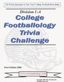 College Footballology Trivia Challenge
