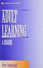 Adult Learning A Reader