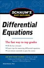 Schaum's Easy Outline of Differential Equations Revised Edition