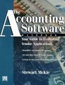 The Accounting Software Handbook Your Guide to Evaluating Vendor Applications  Backoffice Accounting Perspective  Cd With More Than 50 Vendor Profiles  8 Steps to Successful accoun