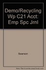 DEMO/RECYCLING WPC21 ACCTEMP SPC JRNL