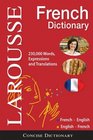 Larousse Concise FrenchEnglish/EnglishFrench Dictionary