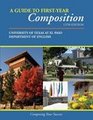Guide to First Year Composition