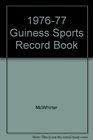 197677 Guiness Sports Record Book