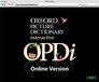 Oxford Picture Dictionary Online Access Code Access Code Only