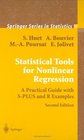 Statistical Tools for Nonlinear Regression  A Practical Guide with SPLUS and R Examples